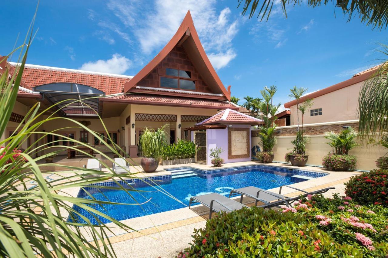 Beautiful 5Br Villa Felicity, Pool & Garden, Near Naiharn Rawai Luaran gambar